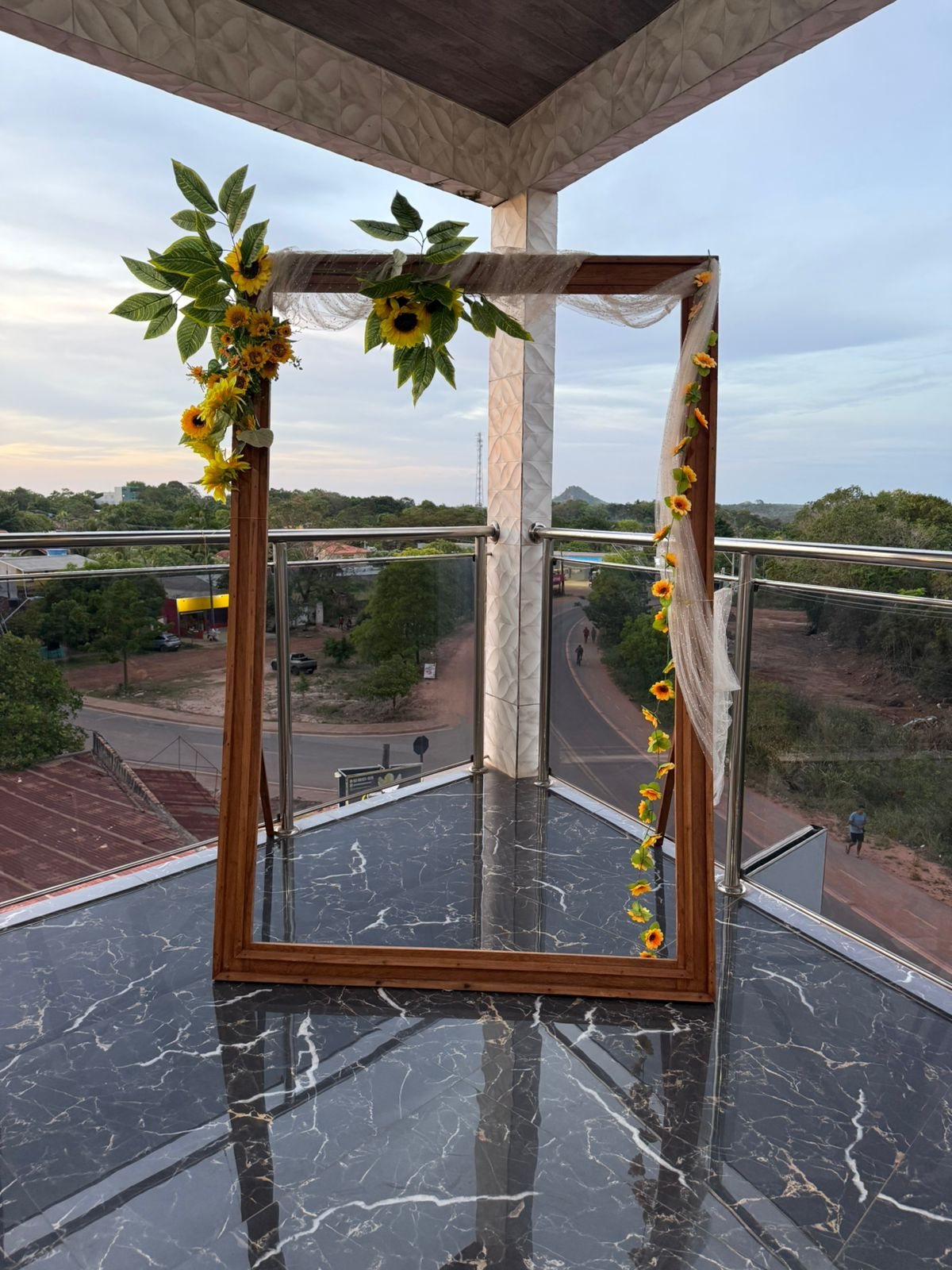 Varanda — Vista para o rio