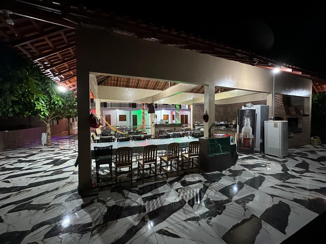 Pousada Chalé Caribe — Espaço gourmet